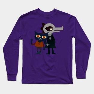 Mae and Bea Night in the Woods Long Sleeve T-Shirt